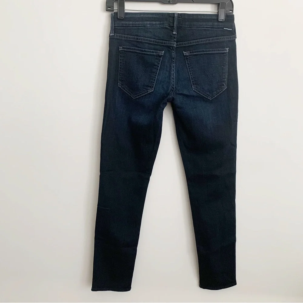 Mother The Looker Crop Coffee, Tea or Me Wash Jeans Size 25 - Picture 7 of 11
